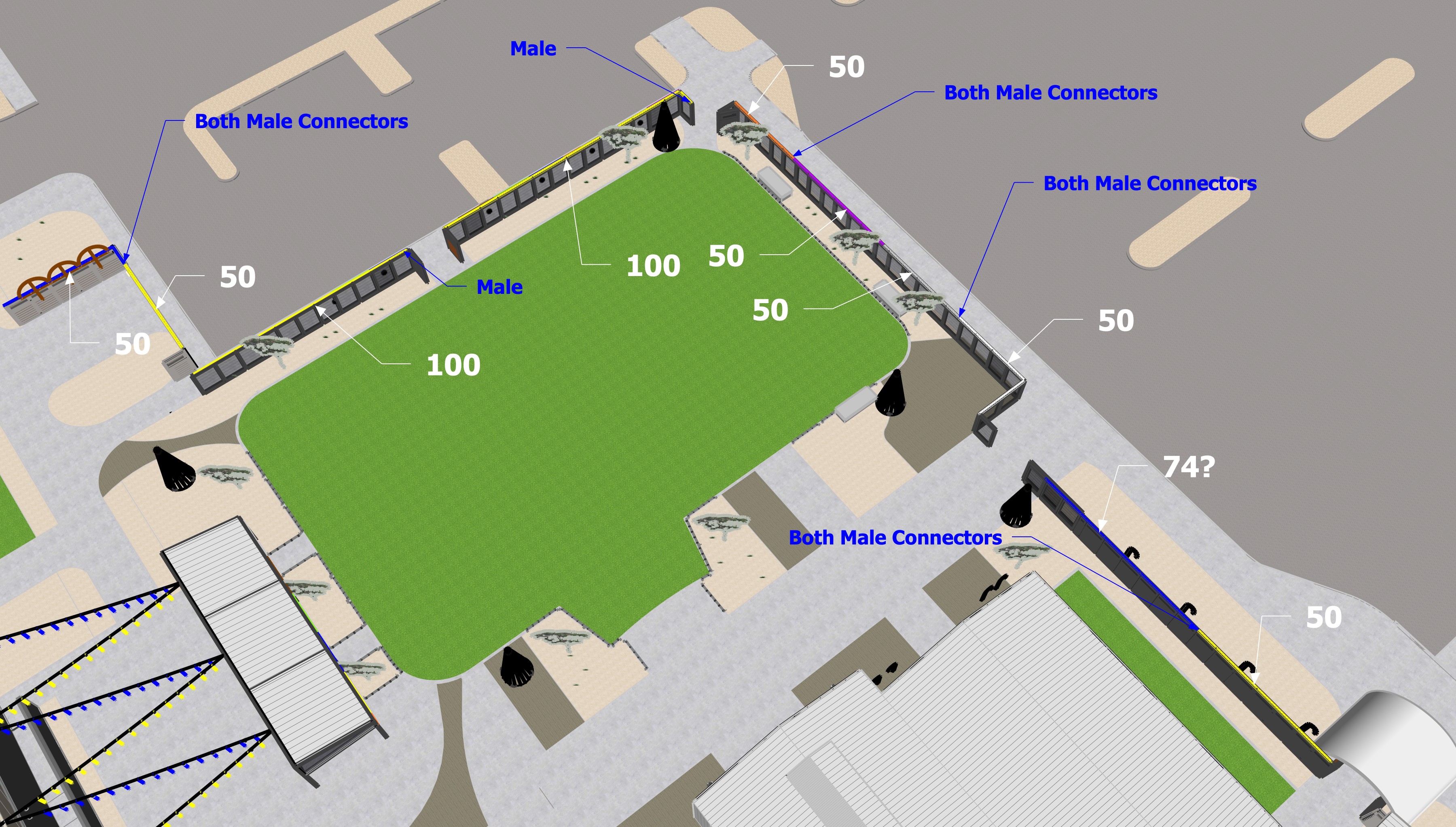 Setup Photos image 2 for controller Fence Lights